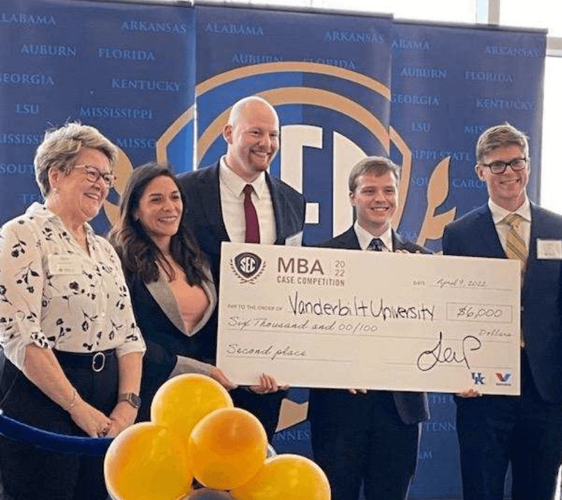 Vanderbilt Business Team Wins Second At SEC MBA Case Competition