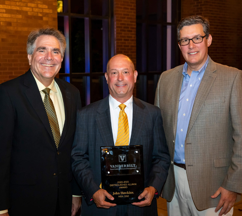 John Hawkins (MBA'92) Honored as 202021 Distinguished Alumni Award